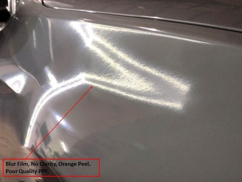High-quality paint protection film